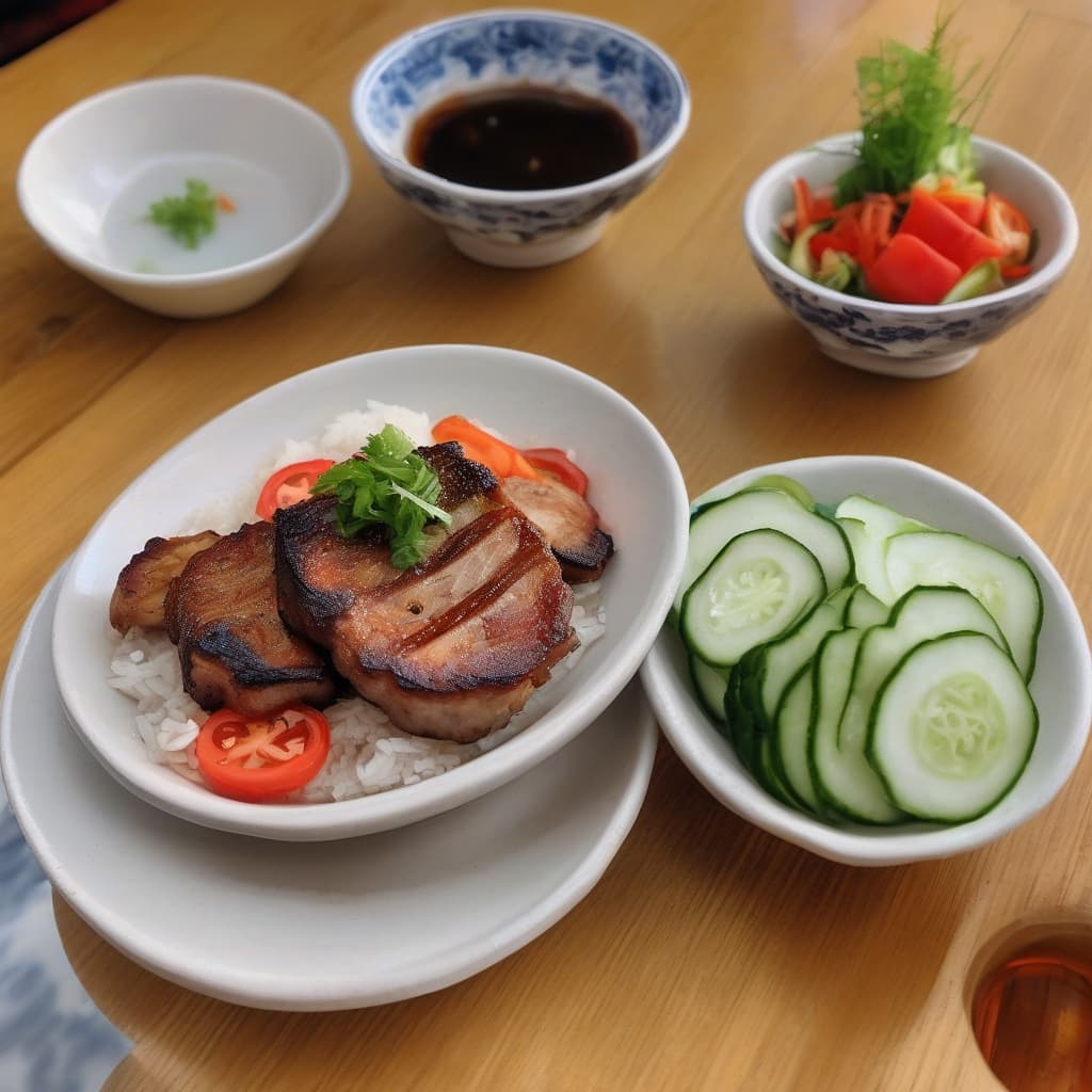 C1. Cơm Tấm Sườn